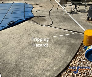 Pool Deck Trip Hazard Blog Pic