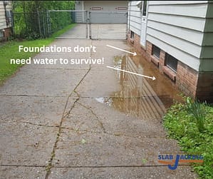 Water Drainage | Concrete Jacking Maryland | JCCI Slab Jacking
